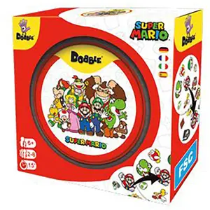 Asmodee Jeu de cartes - ZYGOMATIC - Dobble Super Mario - 2 à 8 joueurs - À partir de 6 ans - Multilingue pas cher