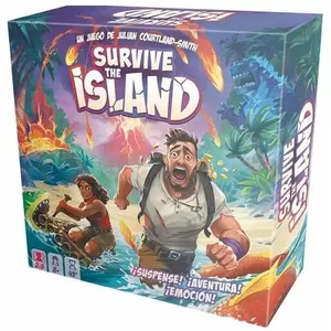 Asmodee Survis à L´île : Suspense Aventure Et Sensations Fortes ! Jeu De Société pas cher
