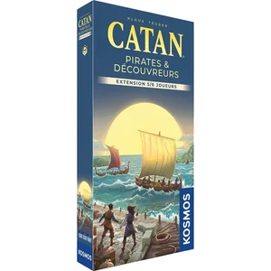 Jeu de stratégie Asmodee Catan Pirates et Découvreurs Extension 5-6 joueurs pas cher