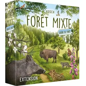 Jeu de stratégie Asmodee Forêt Mixte Extension Lisière de Forêt pas cher