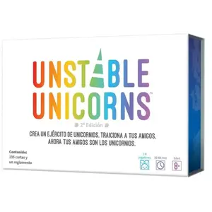 Comparateur de prix : Juego de mesa unstable unicorns pegi 8