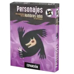 Asmodee- Werewolves of Miller's Hollow Loup Hommes-Castronegro: Personnages - Espagnol, Expansion 3. (1) pas cher