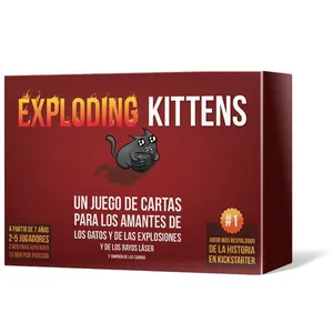 Asmodee Jeu De Société Exploding Kittens Espagnol pas cher