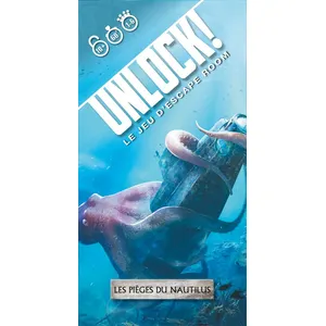 Asmodee Asmodée Unlock ! Les Pièges Du Nautilus - 2 pas cher