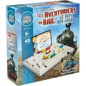 Jeu de stratégie Asmodee Aventuriers du Rail Logiquest pas cher