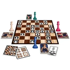 Mixlore JUEGO DE MESA GAMBITO DE DAMA EL JUEGO DE TABLERO PEGI 12Vendu parkidinn