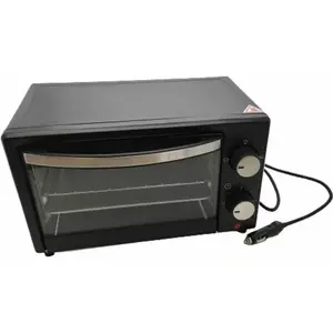 HTC Equipements Gaskocher ELECTRIC OVEN 300 W, Minifour, Noir pas cher