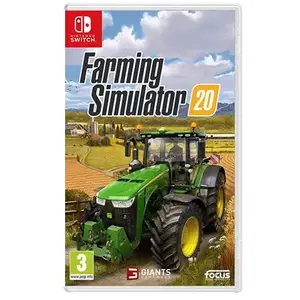Just For Games Farming Simulator 20 Jeu Switch pas cher