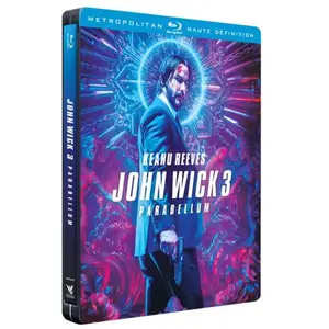 Metro John Wick 3 Parabellum Steelbook Edition Limitée Blu-rayVendu parfnac-be