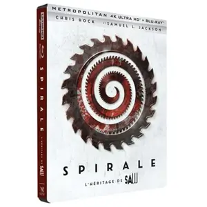METROPOLITAN Spirale LHéritage de Saw Blu-ray 4K Steelbook Edition limitée pas cher