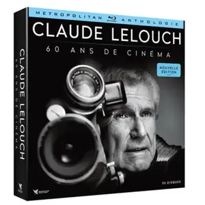 METROPOLITAN FILMEXPORT Coffret 60 ans de cinéma : Anthologie Claude Lelouch Nouvelle Édition Limitée Blu-ray