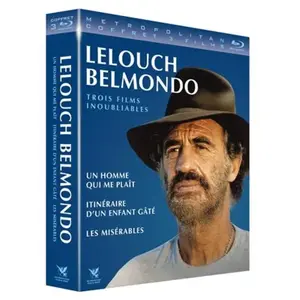 METROPOLITAN FILMEXPORT Coffret Belmondo, Lelouch Blu-ray pas cher