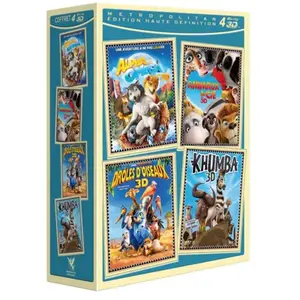 Metro Coffret Enfant 4 films Edition limitée Blu-ray 3D Blu-ray