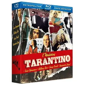 Seven 7 Cnt Sang froid - Reservoir Dogs - True Romance - Killing Zoe - Coffret Blu-Ray