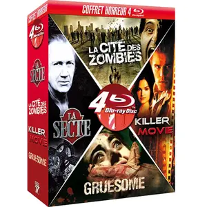 Seven 7 Cnt La Cité des zombies - La Secte - Gruesome - Killer Movie - Coffret Blu-Ray pas cher