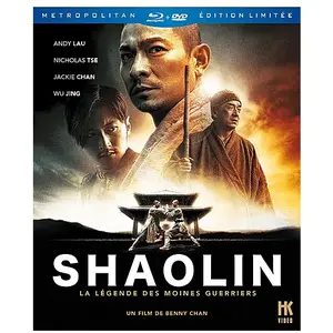 HK Vidéo Shaolin : La légende des moines guerriers Combo Blu-ray DVD pas cher
