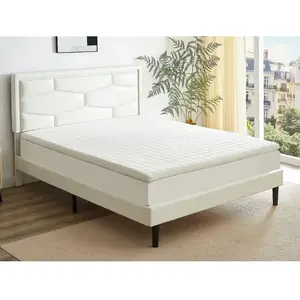 VENTE-UNIQUE Surmatelas mémoire de forme grand luxe de DREAMEA - 140x190 cm pas cher