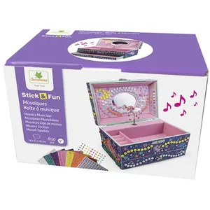 Mosaïque Sycomore Boîte 3D à musique pas cher