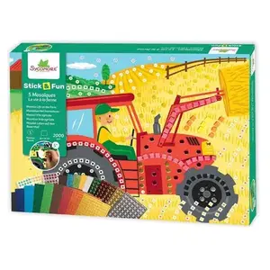 Sycomore Stick'N Fun - XL - Mosaïques - La vie à la ferme - 5a+.