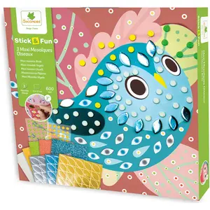 Non communiqué Stick n Fun 3 Maxi Mosaiques - Oiseaux