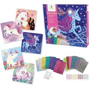 Mosaïques - SYCOMORE - StickN Fun - Licornes - Dès 5 ans pas cher