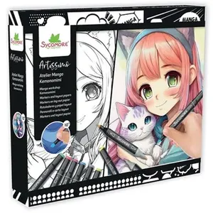 Sycomore Manga - GM - Layout et marqueurs - Kemonomimi pas cher