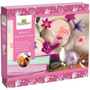 Sycomore Lovely box  L  Decorations fleurs en papier  7a+ pas cher