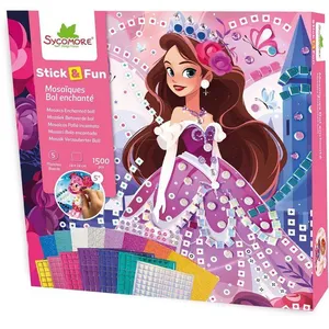 Mosaïques - SYCOMORE - StickN Fun - Bal enchanté - Dès 5 ans pas cher