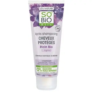 So'Bio Étic Cheveux Protégés Après-Shampoing Ricin & Arginine Bio 200m... pas cher