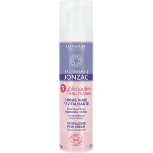 Comparateur de prix : Jonzac Sublimactive Peau Mature Crème Rose Revitalisante Bio | 40 ml