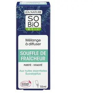 Léa Nature So Bio Etic, Mélange à diffuser Souffle de fraicheur 15ml pas cher