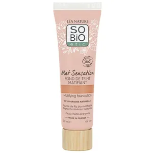 So'Bio Étic Mat Sensation Fond de Teint Bio N°30 Sable Doré 30ml pas cher