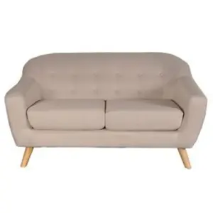 Canapé 2 places SUVI - Beige pas cher