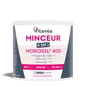 Vitavea Minceur 4 en 1 Morosil 400mg Métabolisme Brûle Graisse Cure 30 jours pas cher