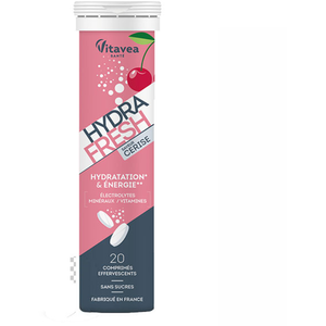 Vitavea HydraFresh Cerise Hydratation & Energie 20 comprimés effervesc... pas cher