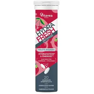 Vitavea HydraFresh Intense Fruits Rouges Formule complète 20 comprimés...Vendu paratida-sante-discount-fr