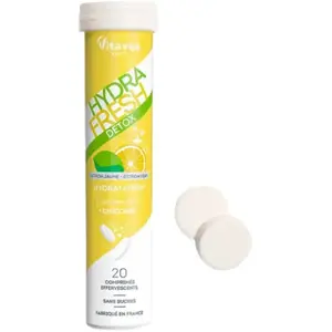 Vitavea HydraFresh Hydratation Detox Chicorée 20 comprimés effervescen...Vendu paratida-sante-discount-fr