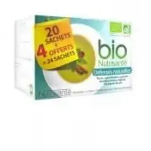 NUTRISANTE Nutrisanté Infusion Bio Défenses Naturelles 24 ... pas cher