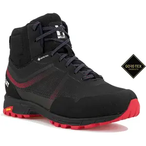 Comparateur de prix : MILLET Homme Hike Up Mid GTX M Chaussure de randonnée, Noir Nouveau Logo, 44 2/3 EU