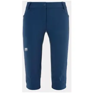 Millet - Trekker Stretch 3/4 Pant II W - Pantacourt Femme - Respirant - Randonnée, Trekking, Lifestyle - Bleu pas cher