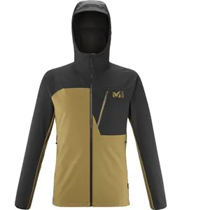 Veste imperméable Millet Magma Shield Jaune S pas cher