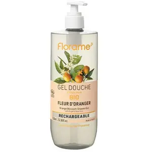 Florame Gel Douche Fleur d'Oranger 750ml pas cher