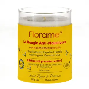 Florame Anti-Moustiques Bougie 170g pas cher