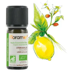 Huile essentielle Bio Citron distilléVendu parfnac-be