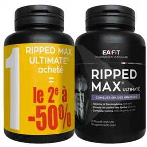 Eafit Eafit Ripped Max Ultimate 2x120 GélulesVendu parrakuten