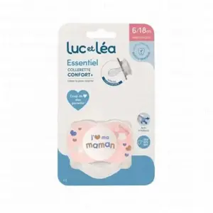 Luc et Léa Sucette essentiel j'aime Maman  6-18M pas cher