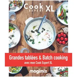 Livre de cuisine MAGIMIX Grande tablée Batch cooking Cook Expert pas cher