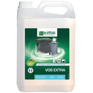 ACTION PIN Le vrai professionnel vo8 extra détergent désinfectant 5 Litres - le vrai pas cher