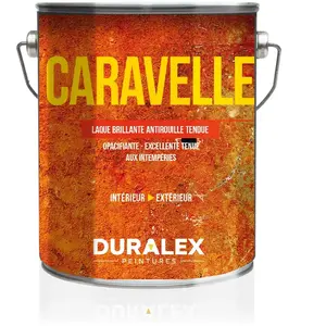 FINISH Peinture laque caravelle antirouille gris clair ral 7035 pot 3 l pas cher