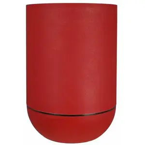 Plante Pot Riviera Ø 50 cm Circulaire en plastique rouge pas cher